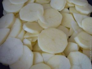 Baked de cartofi cu ciuperci si legume (legume) Cartofi copti cu ciuperci si legume