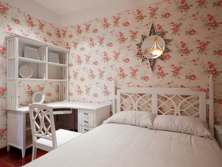 Oglinda deasupra patului tăblia decor tradițional, un design dormitor (oglindă) Oglinda deasupra patului tăblie decor tradițional, design-dormitor