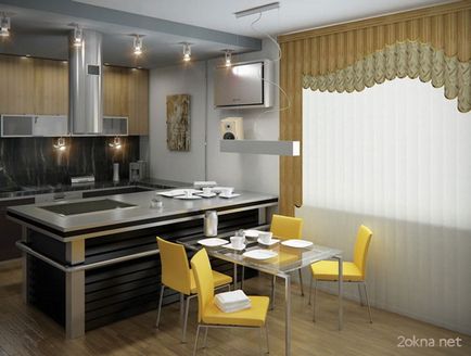 Jaluzele pentru bucătărie - 27 de exemple de fotografii și sfaturi pentru alegerea (opțional) Jaluzele pentru bucătărie - 27 de exemple de fotografii și sfaturi privind alegerea