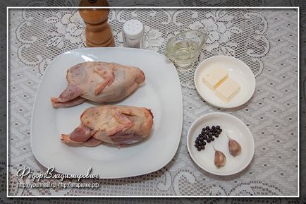prepelițe prăjită, rețete de casă (prăjit) prepeliță prăjită, rețete de casă