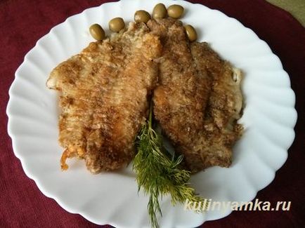 Prăjită Pangasius (Pangasius) Wonton fript