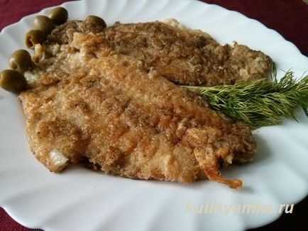Prăjită Pangasius (Pangasius) Wonton fript