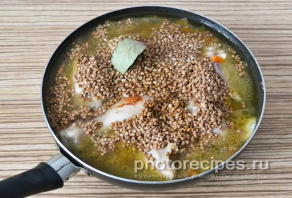 meseriași hrișcă (pui) - rețete foto (poze) meseriași hrișcă (cu carne de pui) - Rețete Picture