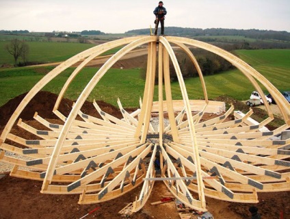 Cum de a construi un vedrussa dom (stabil încă colectat) Cum de a construi un dom vedrussa