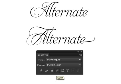 Lecția pe lucrul cu fonturi și utilizarea OpenType de caractere alternative în Adobe Illustrator - rboom (clasa) Lecția pe lucrul cu fonturi OpenType și utilizarea de caractere alternative în Adobe Illustrator - rboom