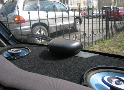 raft spate Matiz mâinile proprii (de foraj cu diametrul de gaură) raft spate Matiz mâinile proprii