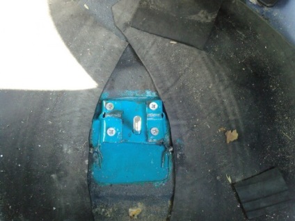 raft spate Matiz mâinile proprii (de foraj cu diametrul de gaură) raft spate Matiz mâinile proprii