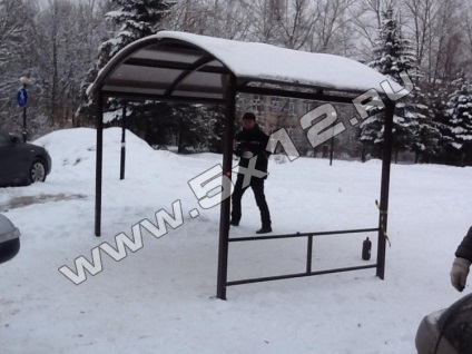 Gazebo pentru fumat, pavilioanele în aer liber cameră din policarbonat fumat (Ventilația aerului interior) Chioscurile pentru fumat, cameră pentru fumători din policarbonat, pavilioane în aer liber