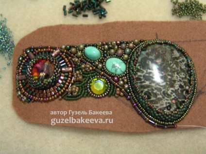 Brățară de la Guzel Bakeeva (strânge firul, etc.) Brățară de la Guzel Bakeeva