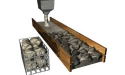 Pietris beton - in special zona de aplicare a materialului și (moloz din beton) Pietris din beton - în particular materialul și aplicația