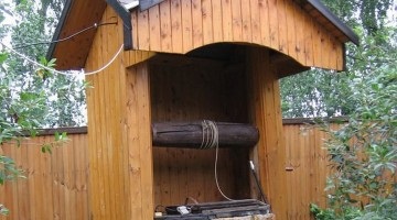 Dușul mantale la cabana (dacha) Dușul mantale la cabana