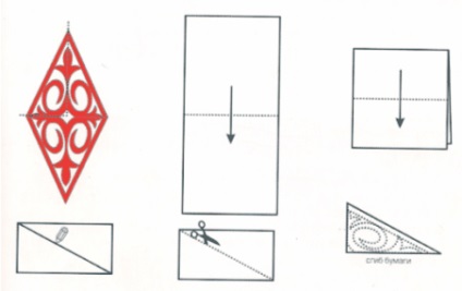 Pentru a reduce ornament - osal - și - și lipirea-l pe hârtie lasă puțin (tăiate) Pentru a reduce ornament - osal - și - și lipirea-l pe hârtie lasă puțin