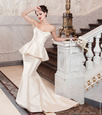 Elizaveta Boyarskaya sacrificat rochie de mireasa (caritate) Elizaveta Boyarskaya donat rochie de mireasa