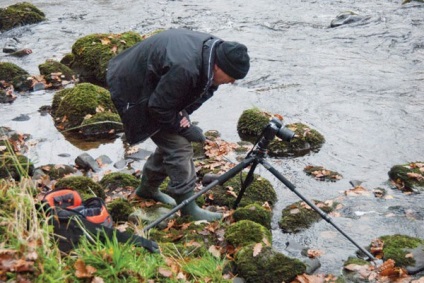 Fotografiind apă în mișcare (contrastul scenei) Apă în mișcare Filmare video