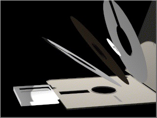 Floppy disk (uri) dischete