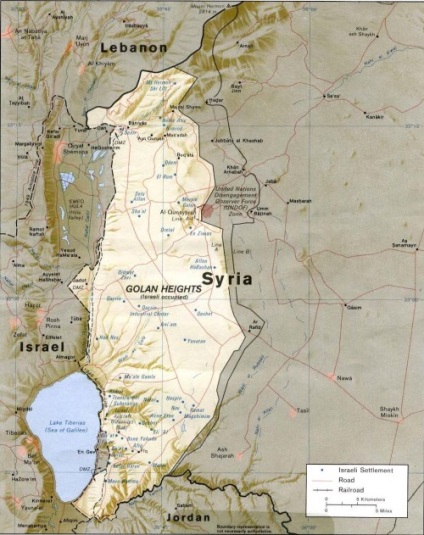 Golan Heights, geopolitika® (Războiul de Șase Zile) Golan Heights, geopolitika®