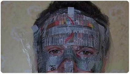 Cum sa faci o masca din papier-mache - face cu mâinile lor (mache) Cum sa faci o masca din papier mache - face propriile mâini