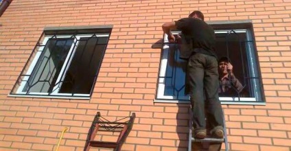 Cum de a face barele de pe fereastra cu mâinile sale - de fabricație și de instalare (do) Cum de a face barele de pe fereastra cu mâinile - producerea și instalarea