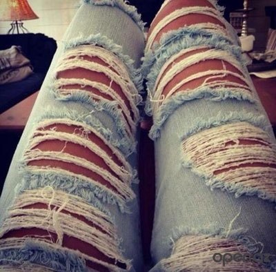 Cum de a face blugi rupti cu mâinile ♡ (lor) Cum de a face blugi rupti cu mâinile lui ♡