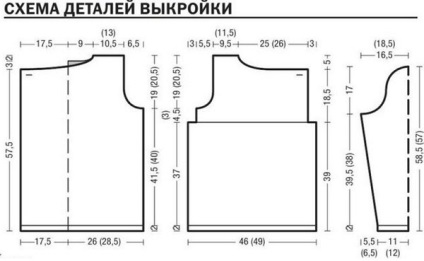 Jacheta ace miros diagramă și fotografie atașat (jacheta) Jacheta cu mirosul sistemului de ace și de fotografie atașată