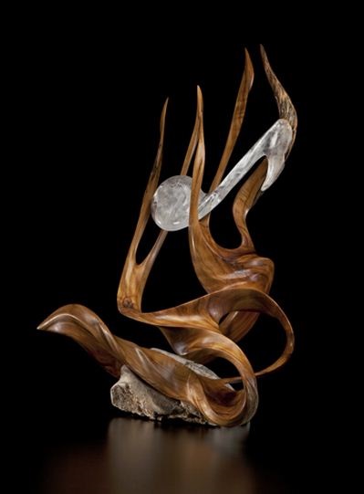 Korneplastika j (sculptura in lemn) Korneplastika j