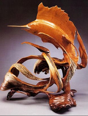 Korneplastika j (sculptura in lemn) Korneplastika j