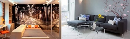 Frumos tapet în sala în proiectarea apartament fotografie, design interior, lipit de perete într-o casă în Hrușciov, (apartament) tapet frumos în sala în proiectarea apartament fotografie, design interior, lipit de perete într-o casă în Hrușciov,