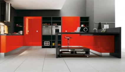 Roșu și negru bucătărie (51 poze) modul de a face interiorul camerei de bucătărie alb și roșu, cu mâinile (foto) Roșu și negru bucătărie (51 poze) modul de a face interiorul camerei de bucătărie alb și roșu, cu mâinile