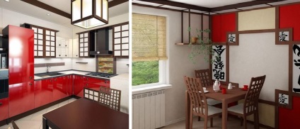 Red bucatarie design negru fotografie, culoare, alb colț de masă de top, în culori, șorț în interior (negru) Red bucatarie design negru fotografie, culoare, alb colț de masă de top, în culori, șorț în interior,