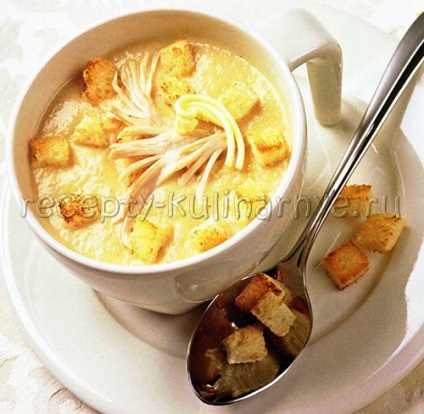 Supa crema de pui - un pas cu pas reteta cu fotografii - supe crem - supe și ciorbe () Supa crema de pui - un pas cu pas reteta cu fotografii - supe crema - supe și ciorbe