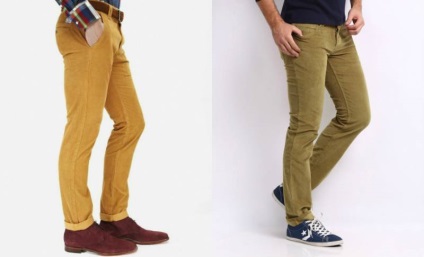selecție pantaloni de catifea cord regula pentru bărbați și combinație de caracteristici (pantaloni) Pantaloni de catifea pentru bărbați de alegere și combinații de caracteristici