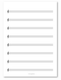 Sheet a4 print foaie (ghitare duo Sheet) foaie A4 Muzica de imprimare