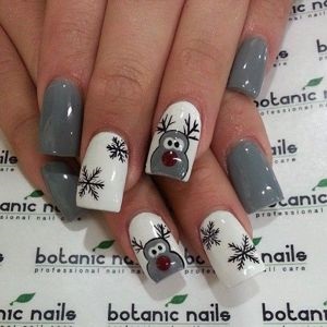 manichiura de Anul Nou cu fulgi de zăpadă 35 de idei (manichiura de Crăciun cu fulgi de zăpadă) manichiura de Anul Nou cu fulgi de zăpadă 35 de idei