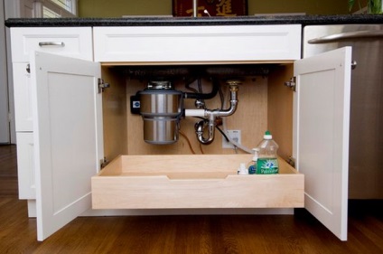 Organizarea de spațiu în bucătărie - idei fotografie