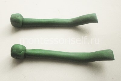 Armele de plastilină (modelare lut) Arme de plastilină