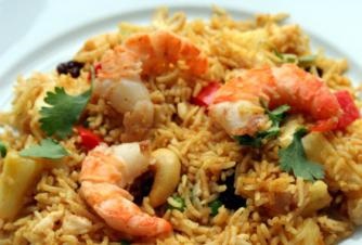 Orez Thai fructe de mare (fructe de mare) Orez Thai Fructe de mare