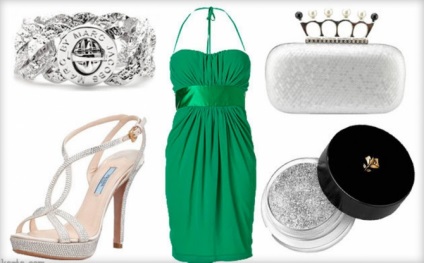 Din ceea ce sa poarte rochie verde (purtand rochie verde) Din ceea ce sa poarte rochie verde