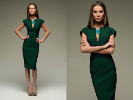 Din ceea ce sa poarte rochie verde (rochie) Din ceea ce sa poarte rochie verde