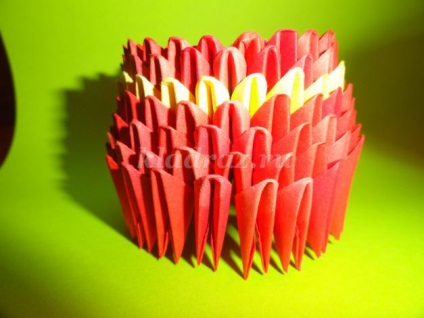 Snowman Origami modular (Svetlana) origami modular Snowman