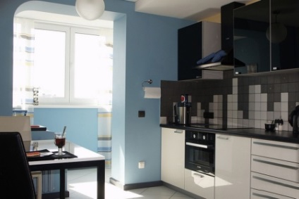 Aliniați balcon cu bucătărie (55 poze) Internelor și repararea spațiilor conectate, balcoane asieta (reparații) Aliniați balconul cu bucătărie (55 poze) Internelor și repararea spațiilor conectate, tăiați balcon
