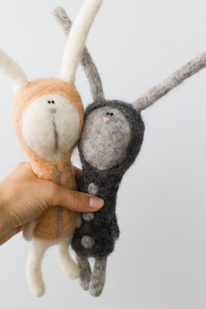 animale mici cu design elegant împâslire - Masters Fair - manual, lucrate manual (jucărie felted) Elegant împâslire animale mici - Masters Fair - manual, lucrate manual