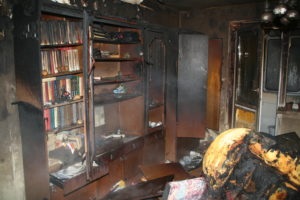 Curățarea după incendiu (incendiu) Curățarea după incendiu