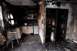 Curățarea după incendiu (după) Curățarea după incendiu