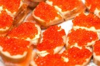 decorare tabelul (caviar) decorațiuni de masă