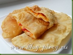 Pasties delicioase cu brânză și roșii, tort de blog