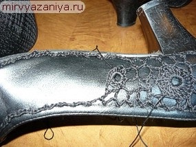 Pantofi tricotate (tricotate) pantofi tricotate
