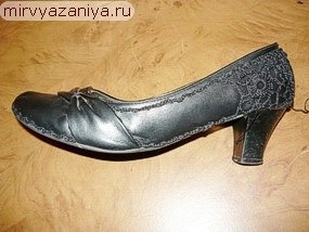 pantofi tricotate (pentru a lega pantofi) pantofi tricotate