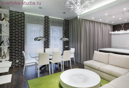 Studio apartament de reparații, design și idei