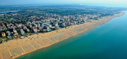 Pe malurile restul italian minunat în tine Bibione