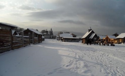 Pe ce râu se află orașul de iarnă în cele două râuri